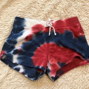 🇺🇸Justice tie dye shorts